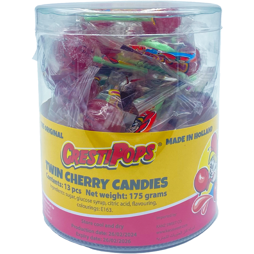 [900-001] CHERRY LOLLIPOPS حلاوه مصاص  كرز