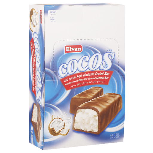[045-106] Cocos Bar Coconut 24g|كوكوز بجوز الهند
